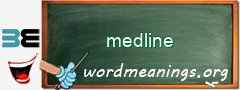WordMeaning blackboard for medline